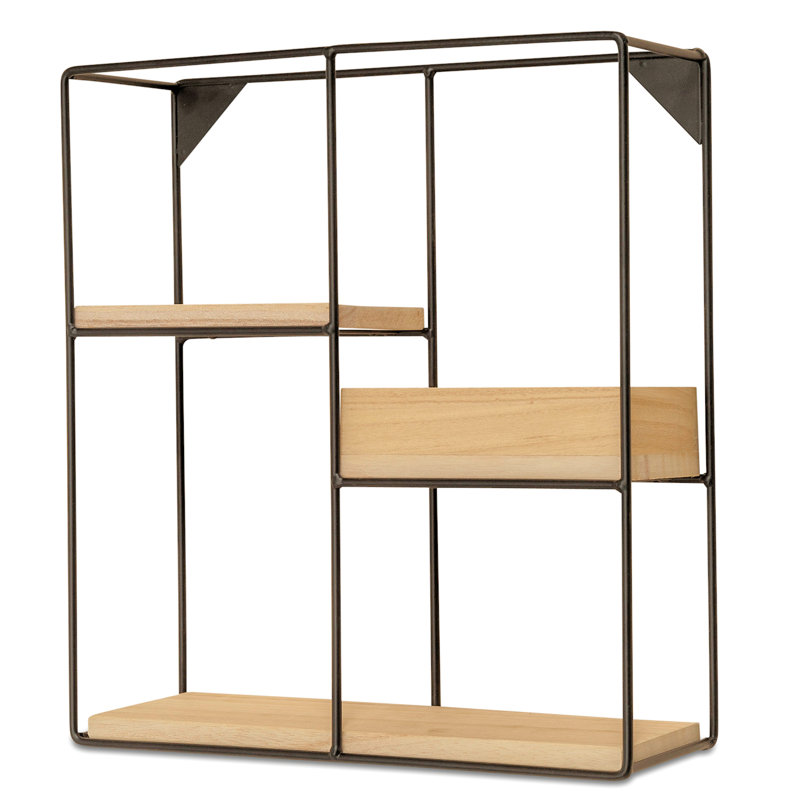 WFX Utility™ 13.8" H x 12.2" W x 4.3" D Modernist Industrial Chic